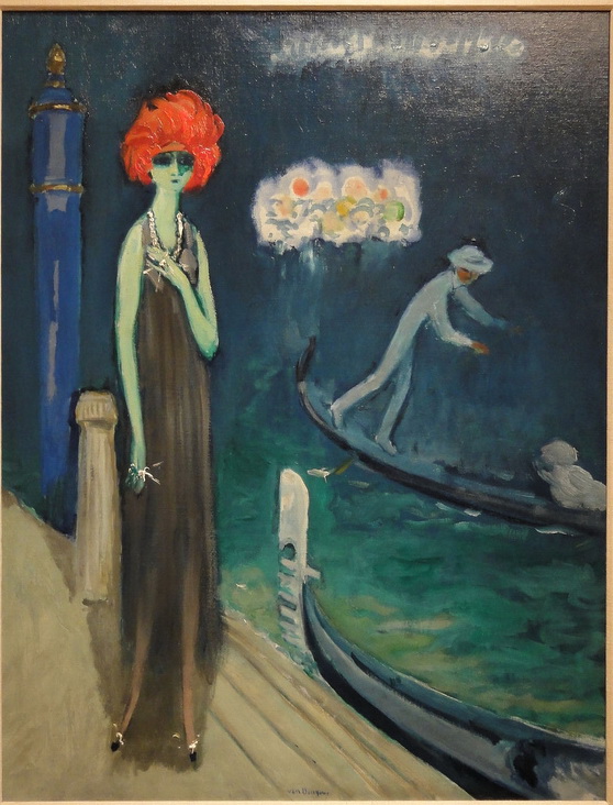 The Quai, Venice (1921) - Kees van Dongen Tablo