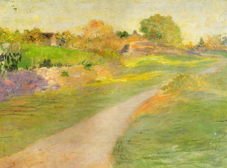 The Road to Nowhere (1889) - Julian Alden Weir Tablo