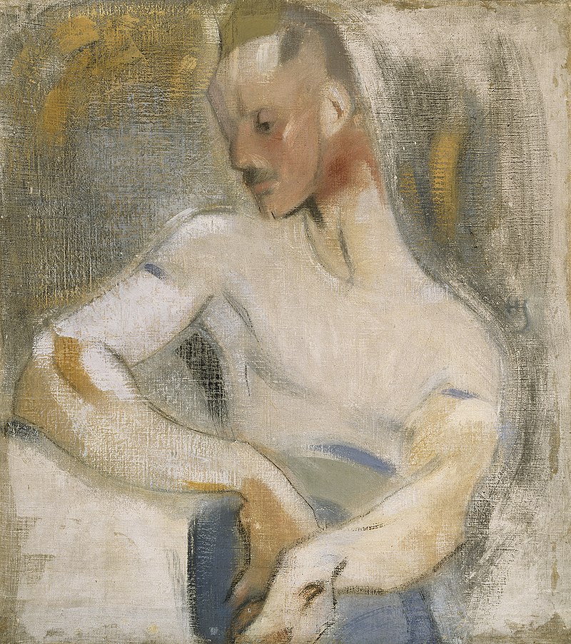 The Sailor (1918) - Helene Schjerfbeck Tablo