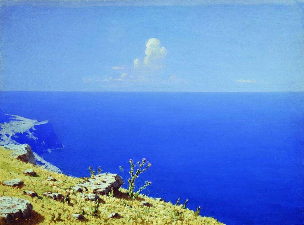 The Sea. The Crimea (1908) - Arkhip Kuindzhi Tablo