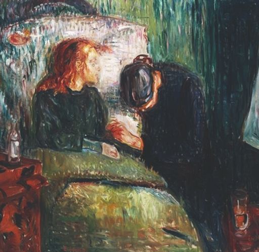 The Sick Child (later) (1907) - Edvard Munch Tablo