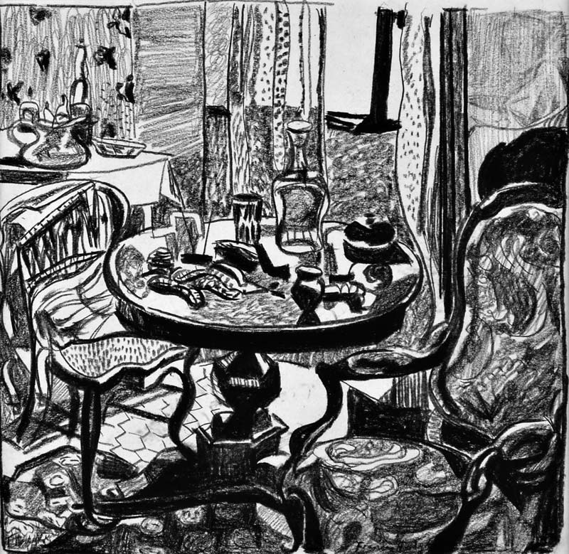 The Sitting Room (1930) - Frances Hodgkins Tablo