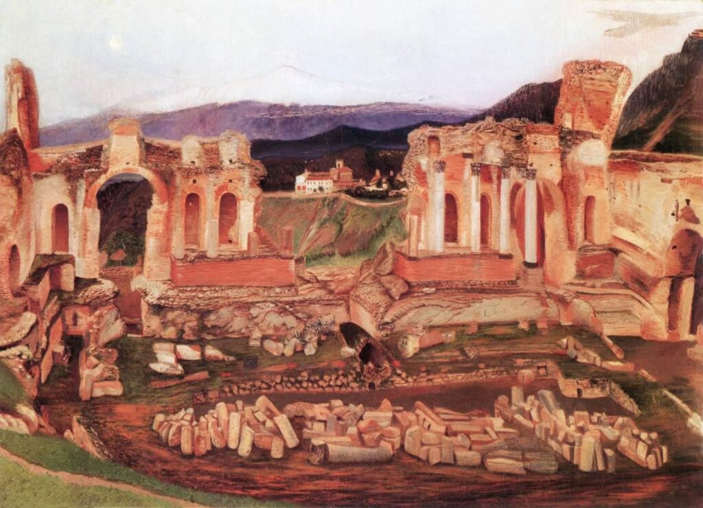 The Small Taormin (1904) - Tivadar Kosztka Csontváry Tablo
