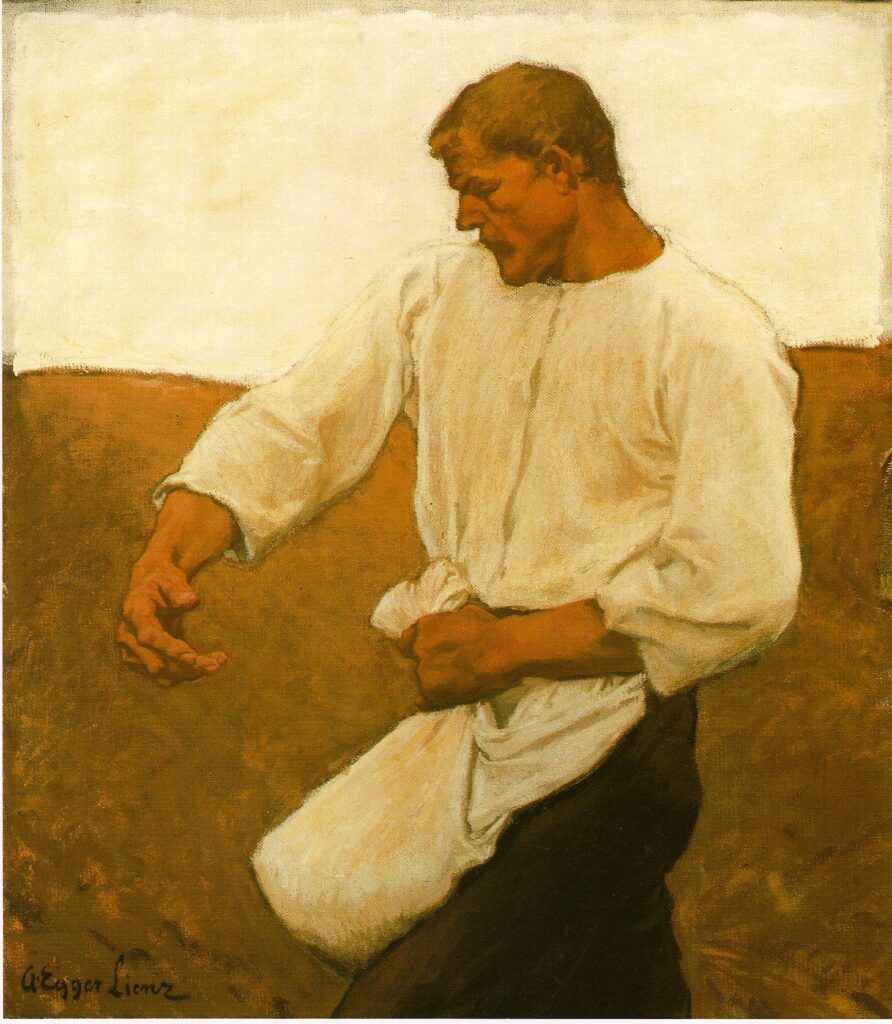 The Sower (1908) - Albin Egger-Lienz Tablo