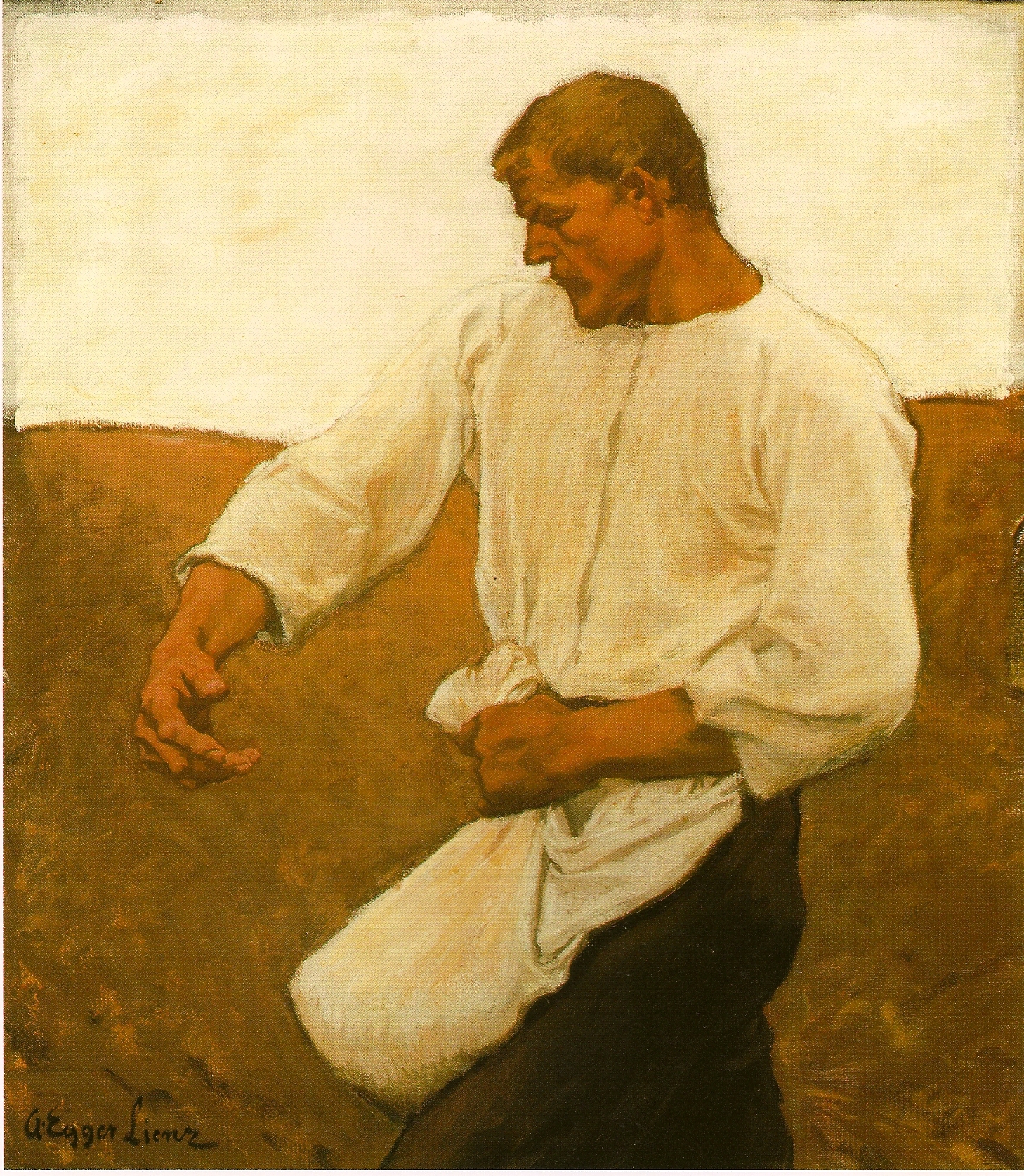 The Sower (1908) - Albin Egger-Lienz Tablo