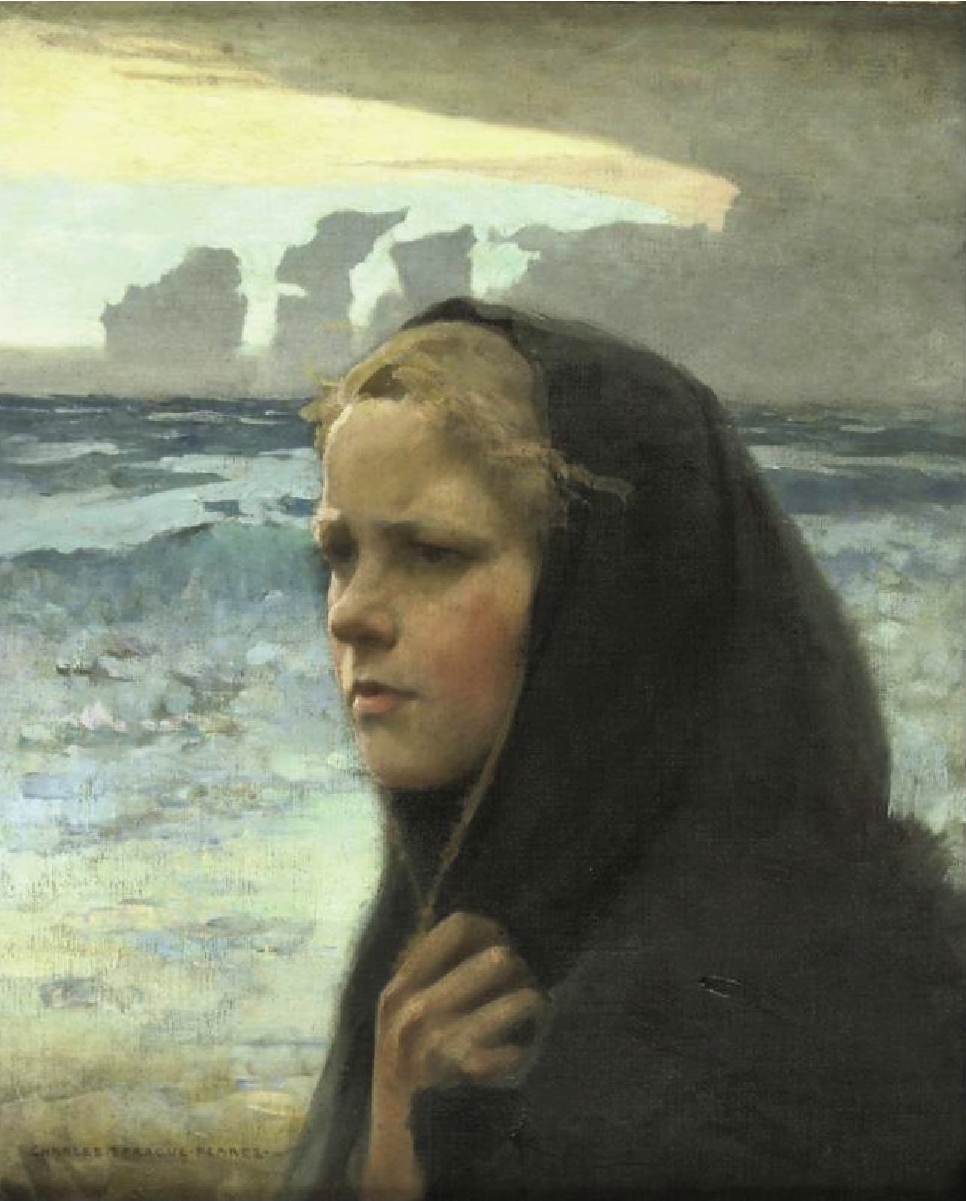 The Squall (1905) - Charles Sprague Pearce Tablo