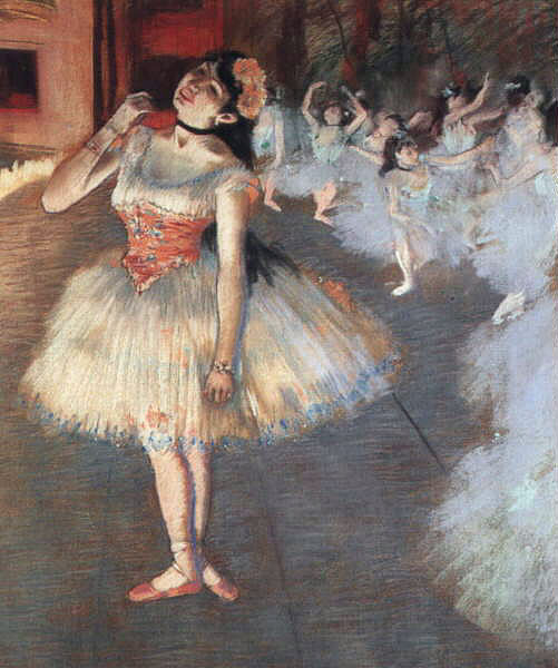 The Star (1871) - Edgar Degas Tablo