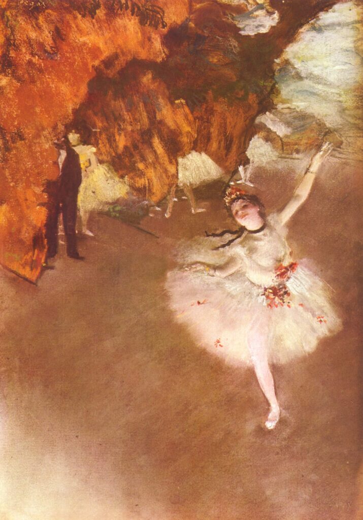 The Star (Dancer on Stage) (1878) - Edgar Degas Tablo