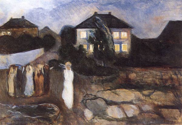 The Storm (1893) - Edvard Munch Tablo