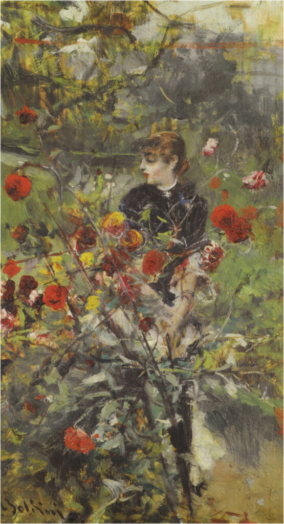 The Summer Roses (1874) – Giovanni Boldini Tablo