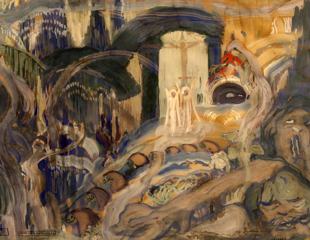 The Sunken Cathedral (1919) - Sirak Skitnik Tablo