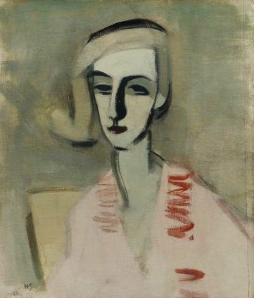 The Teacher (1933) - Helene Schjerfbeck Tablo