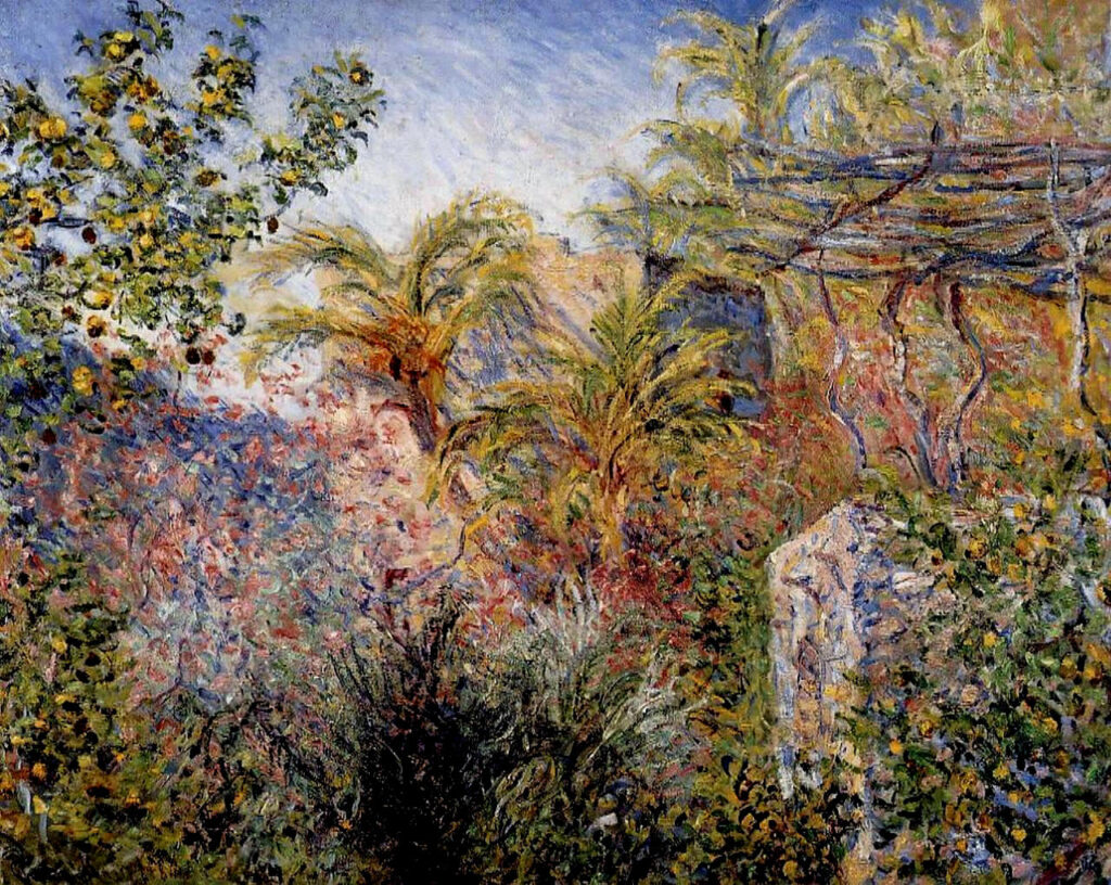 The Valley of Sasso, Bordighera (1884) – Claude Monet Tablo