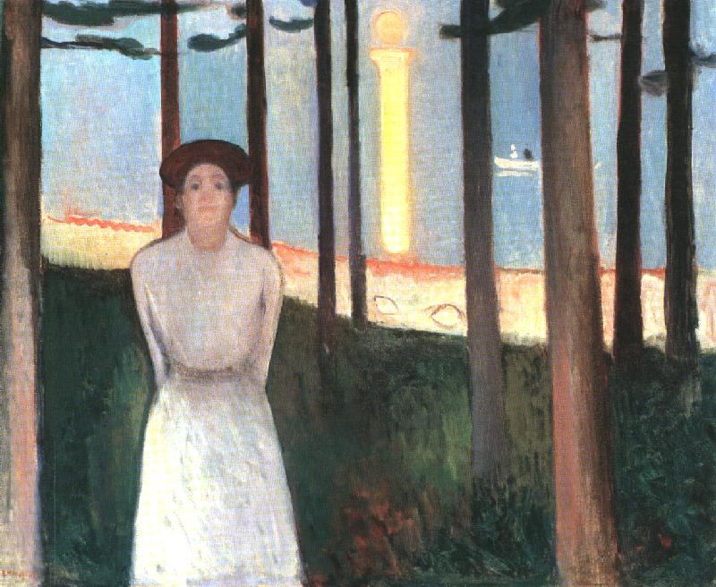The Voice (1893) - Edvard Munch Tablo