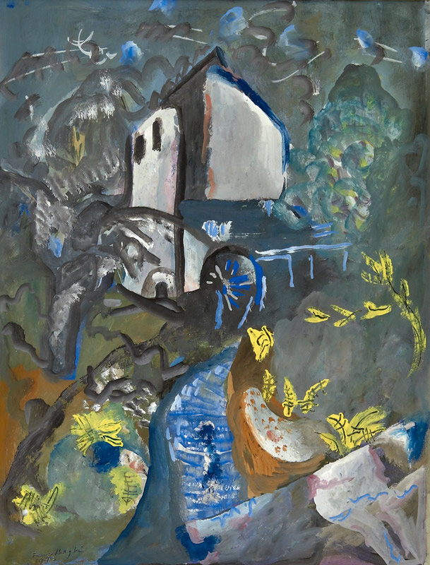 The Water Mill (1943) - Frances Hodgkins Tablo
