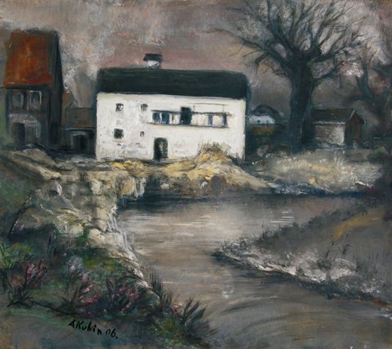 The White House (1906) - Alfred Kubin Tablo