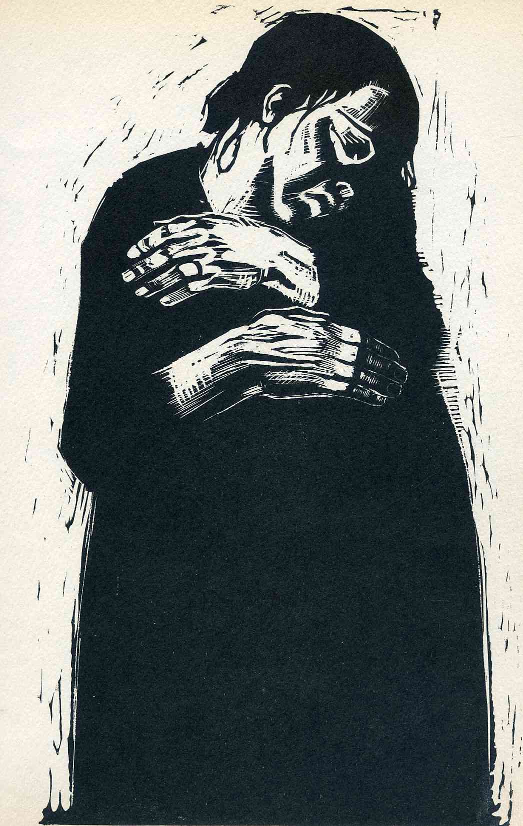 The Widow I (1921) - Käthe Kollwitz Tablo