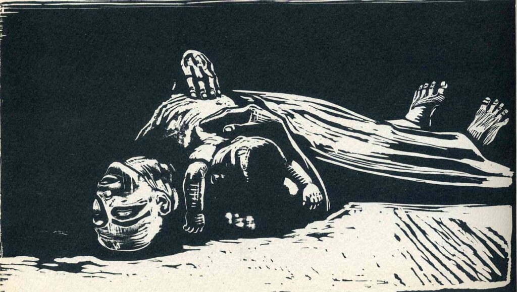 The Widow II (1922) - Käthe Kollwitz Tablo