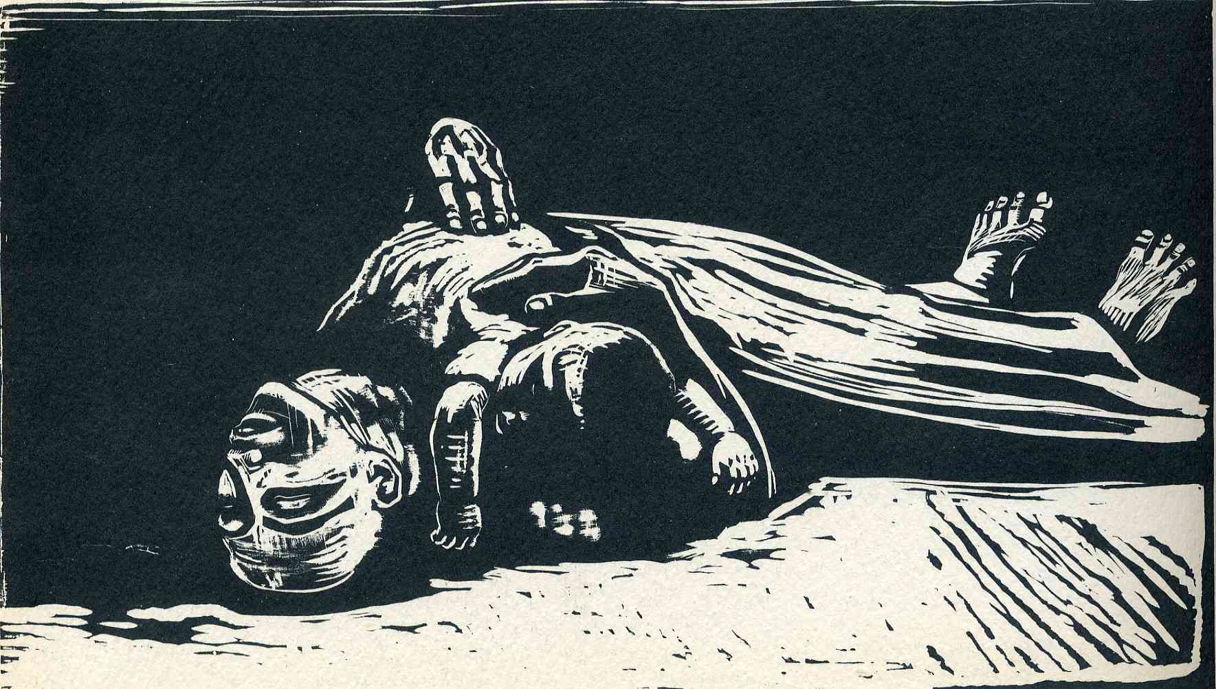 The Widow II (1922) - Käthe Kollwitz Tablo