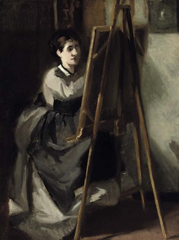 The Young Student - Eva Gonzalès Tablo