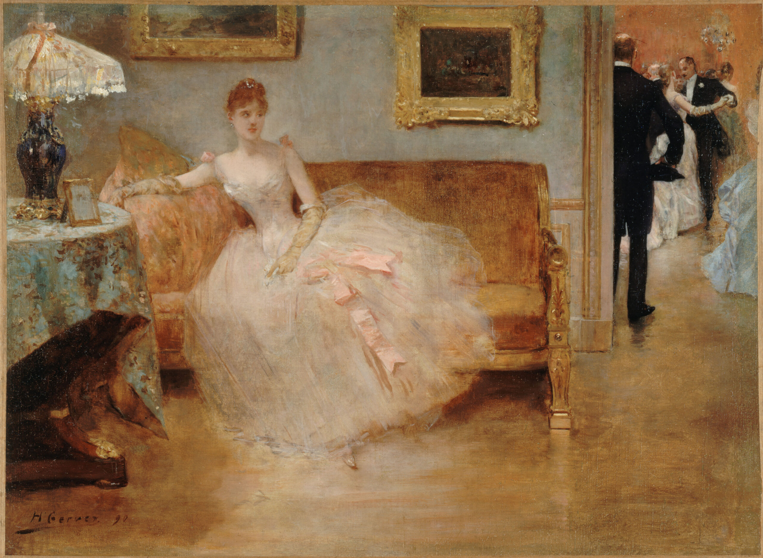 The ball (1890) - Henri Gervex Tablo