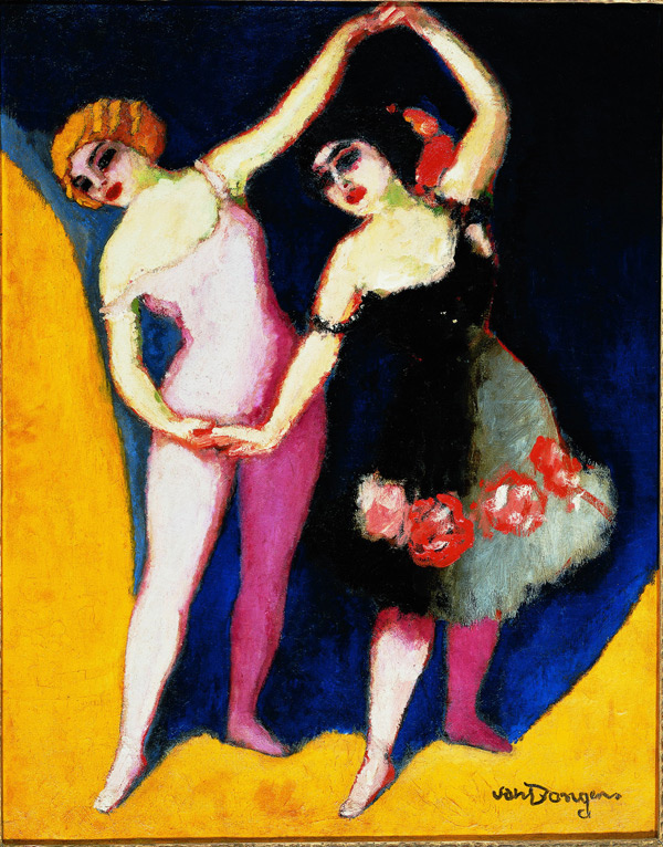 The dancers Revel and Coco (1910) - Kees van Dongen Tablo
