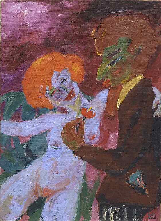 The enthusiast - Emil Nolde Tablo