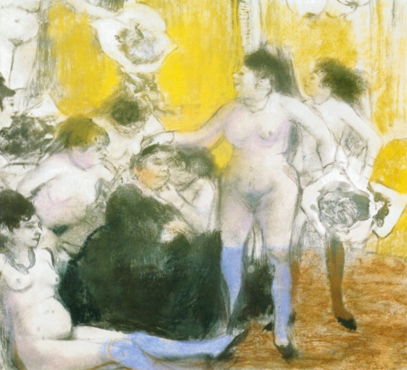 The festival of the owner (1876) - Edgar Degas Tablo