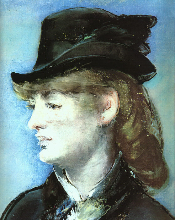 The model for the Bar at the Folies Bergère (1881) - Edouard Manet Tablo