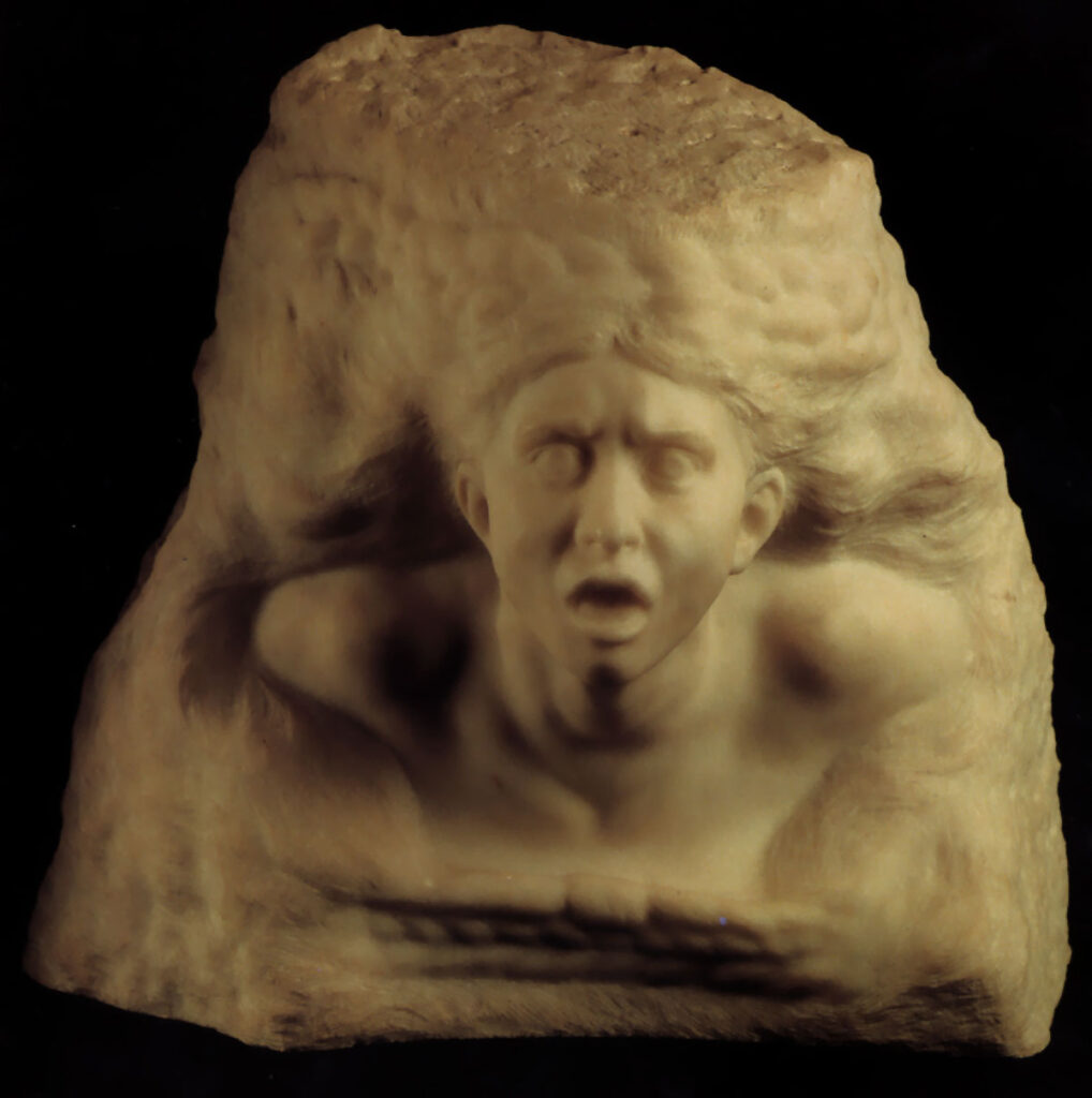 The storm - Auguste Rodin Tablo