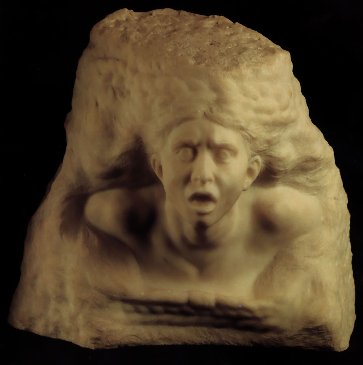 The storm - Auguste Rodin Tablo