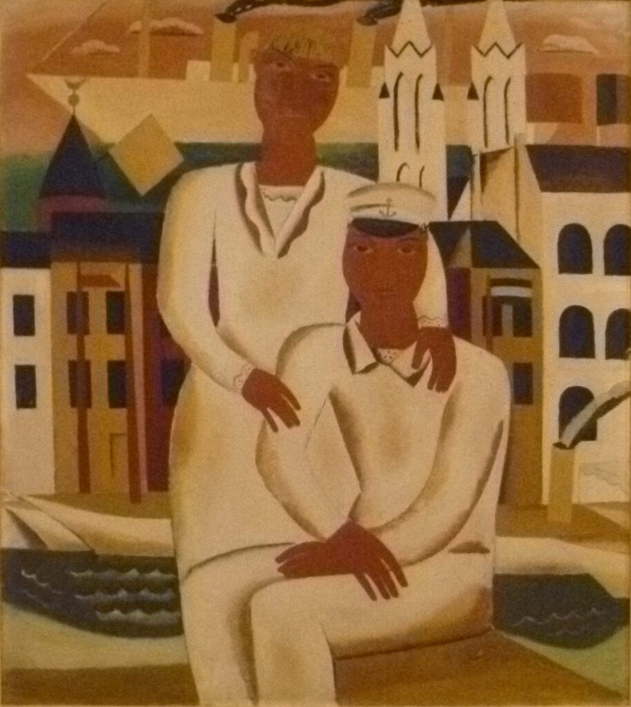 The young captain (1927) - Gustave De Smet Tablo