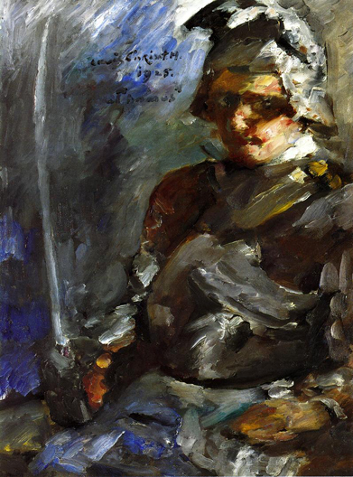Thomas in Armor (1925) - Lovis Corinth Tablo