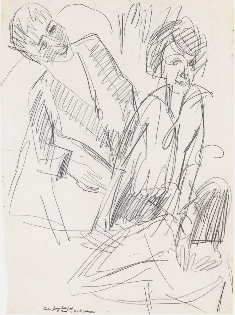 Three Women (1913) - Ernst Ludwig Kirchner Tablo