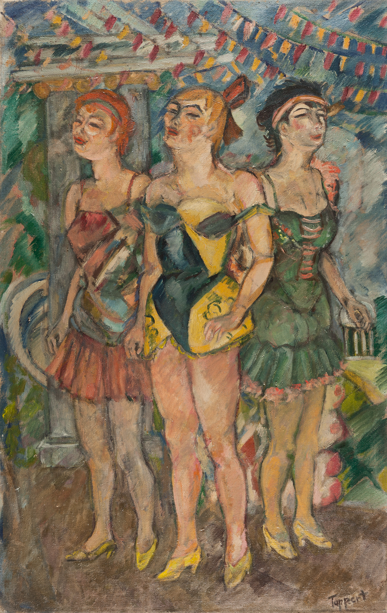 Tingeltangel II (1917) - Georg Tappert Tablo