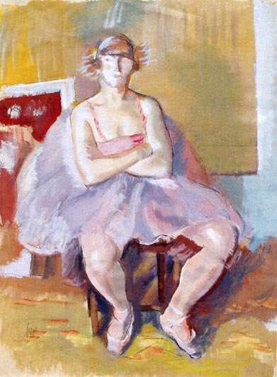 Tired Dancer - Iosif Iser Tablo