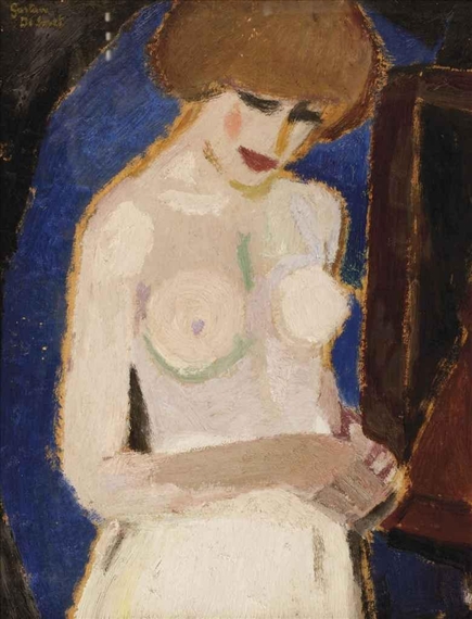 Torse de femme (1916) - Gustave De Smet Tablo