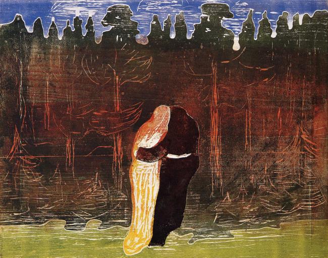 Towards the Forest II (1915) - Edvard Munch Tablo