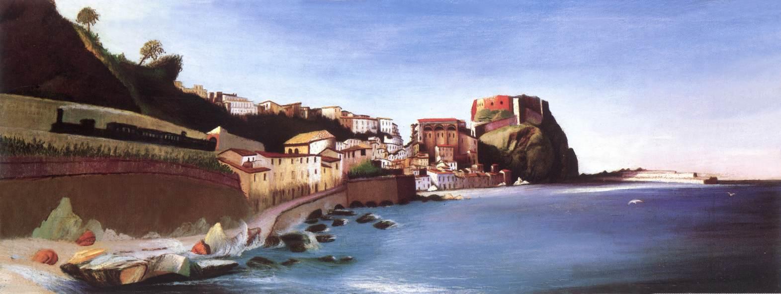 Town at the Seashore (1902) - Tivadar Kosztka Csontváry Tablo