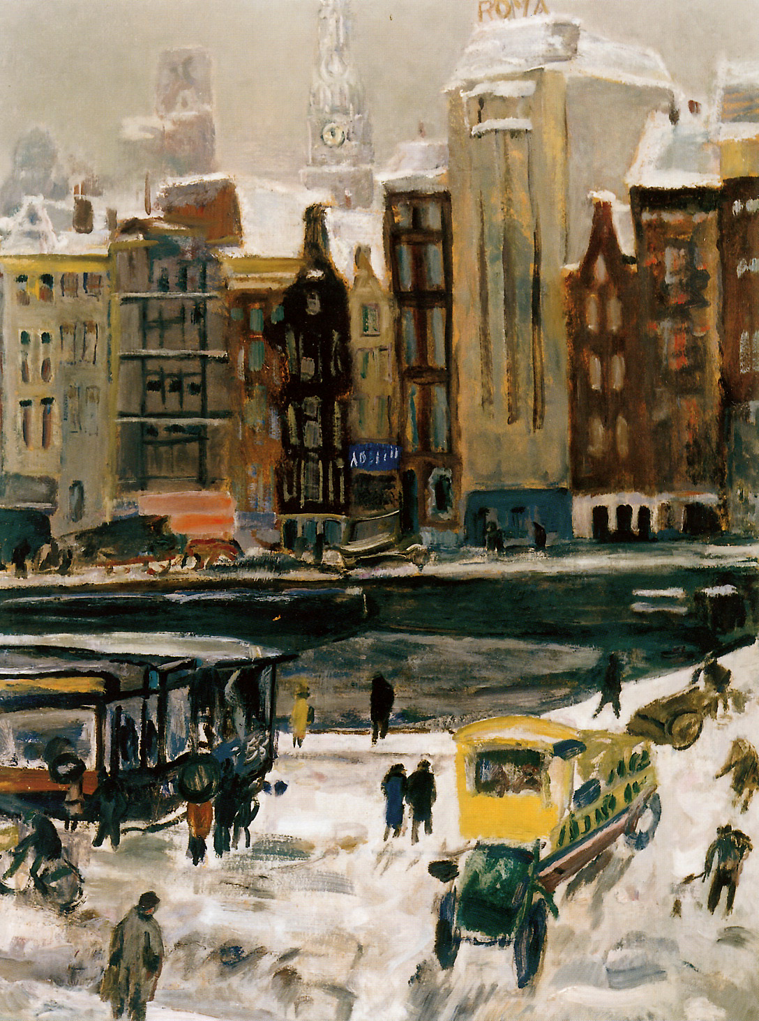 Townview, Amsterdam Het Rokin - Jan Sluyters Tablo