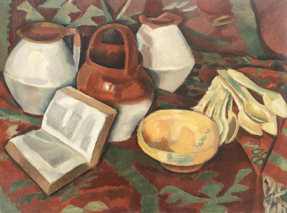 Traditionalist Still Life (1916) - Iosif Iser Tablo