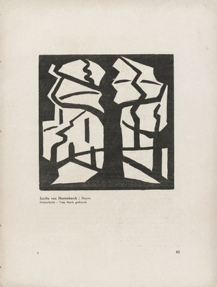 Tree (1918) - Jacoba van Heemskerck Tablo