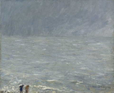 Trouville, la mer (1904) - Kees van Dongen Tablo