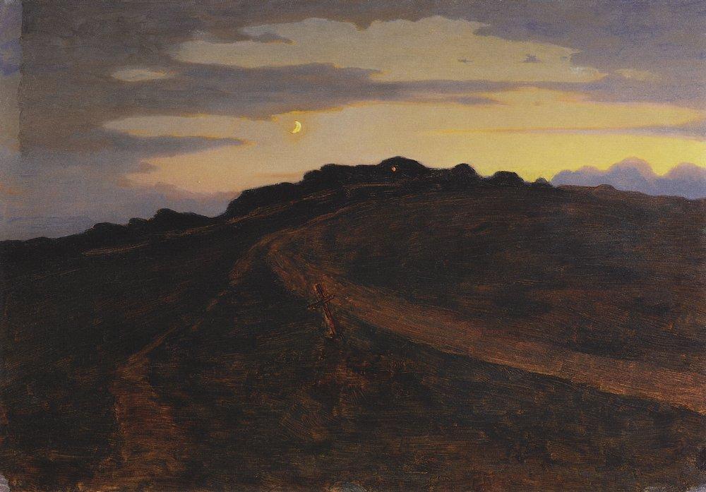 Twilight (1895) - Arkhip Kuindzhi Tablo