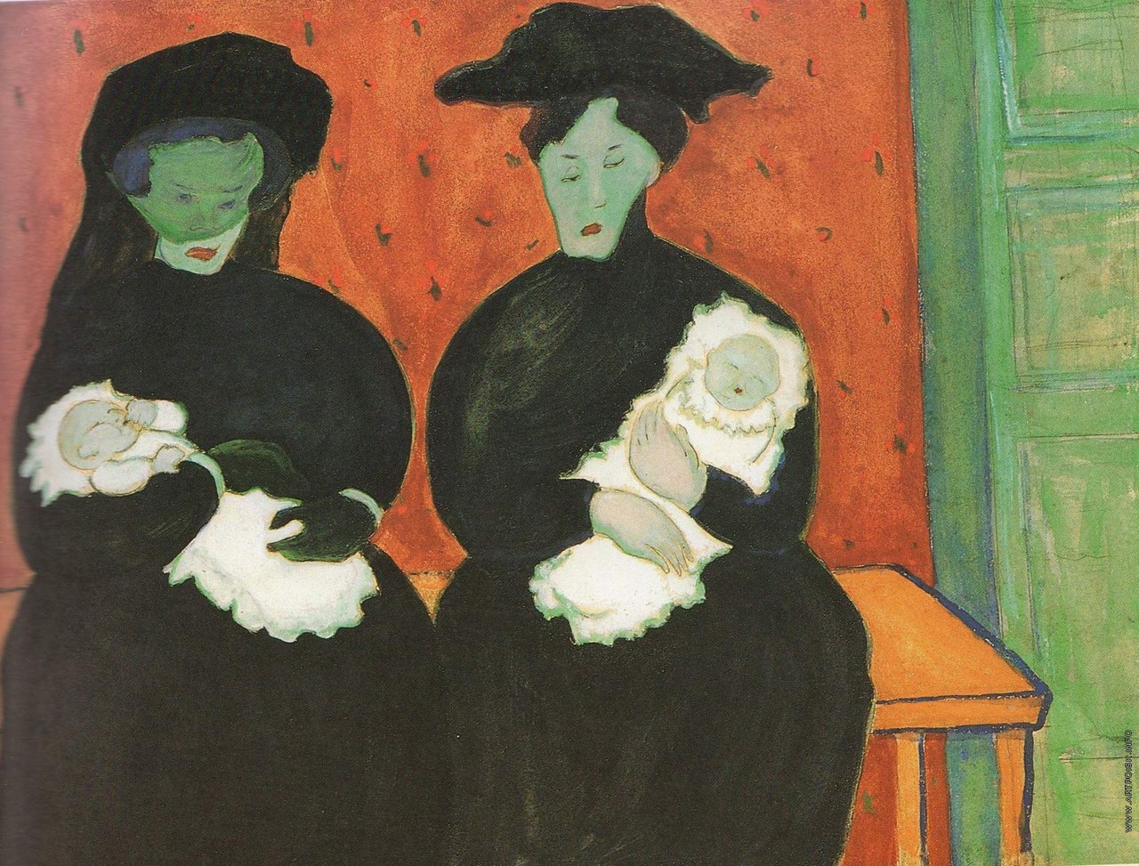 Twins (1909) - Marianne von Werefkin Tablo