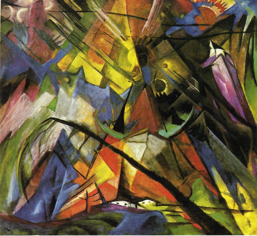 Tyrol (1914) - Franz Marc Tablo