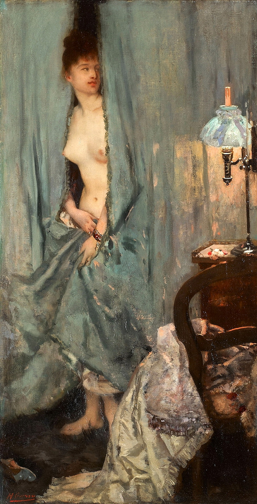 Unexpected Visit - Henri Gervex Tablo