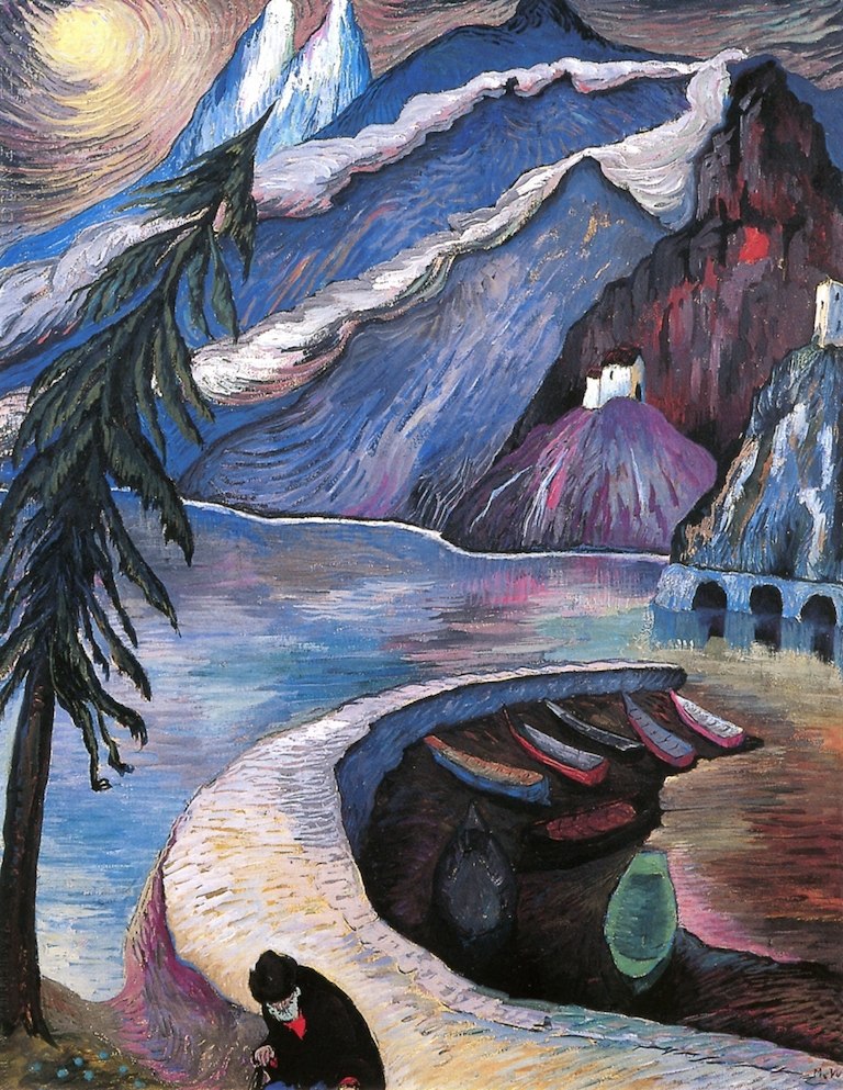 Untitled - Marianne von Werefkin Tablo