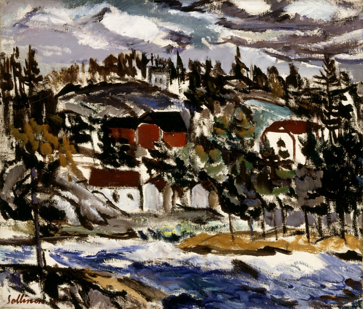 Vådö (1917) - Tyko Sallinen Tablo