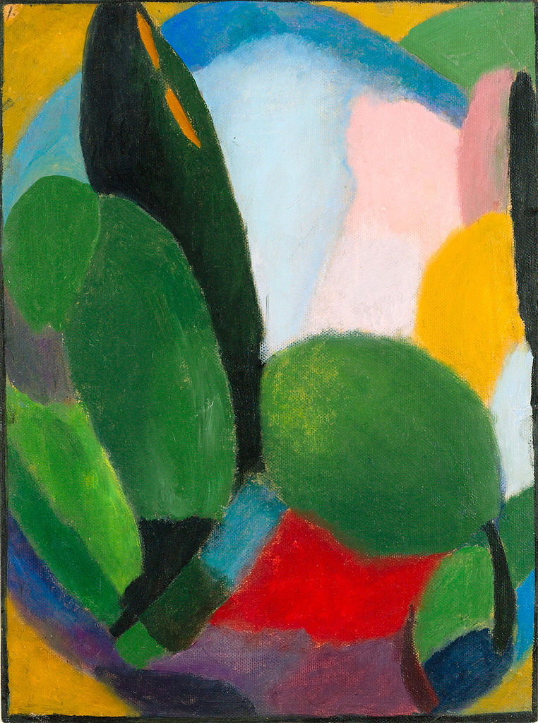 Variation (1916) - Alexej von Jawlensky Tablo